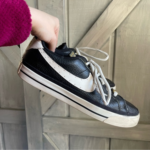 Nike Shoes - Nike X Serena Williams Court Legacy‎ Sneakers Black White Size 11 EURO 43